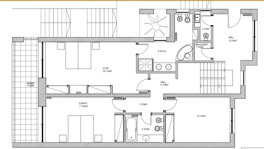 Moradia T4 para Venda em Alcabideche Planta 1