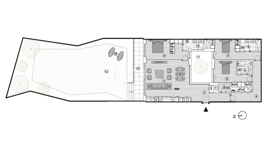 Apartamento T3 para Venda em Paranhos Planta 1