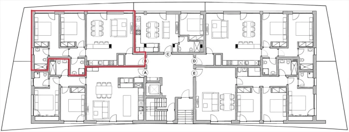 Apartamento T2 para Venda em Viseu