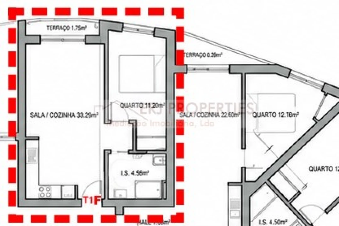 Apartamento T1 para Venda em Vila Nova de Cacela Foto 3