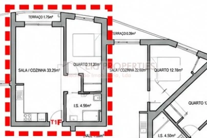 Apartamento T1 para Venda em Vila Nova de Cacela