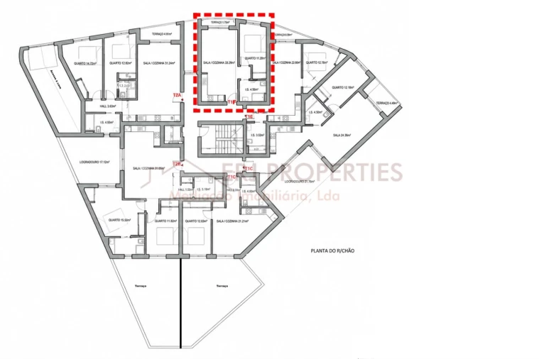 Apartamento T1 para Venda em Vila Nova de Cacela Foto 4