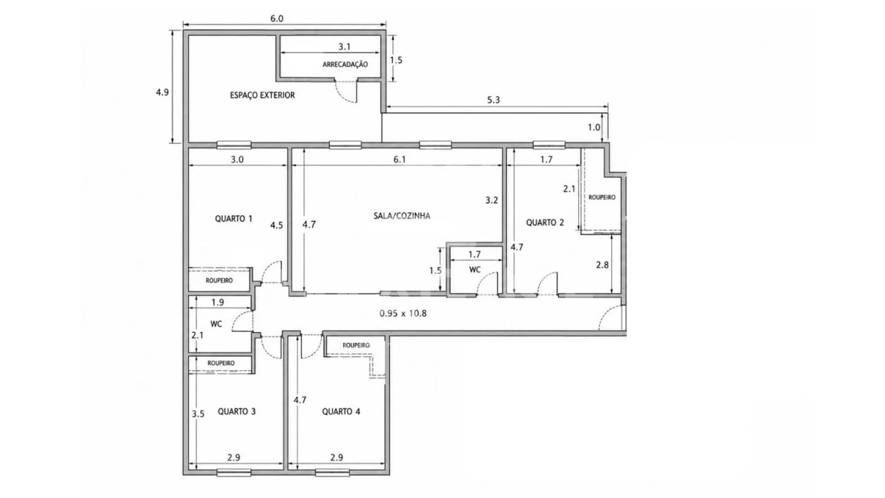 Apartamento T4 para Venda em União das Freguesias de Setúbal Foto 41