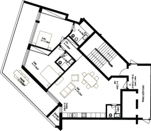 Apartamento T2 para Venda em Carcavelos e Parede