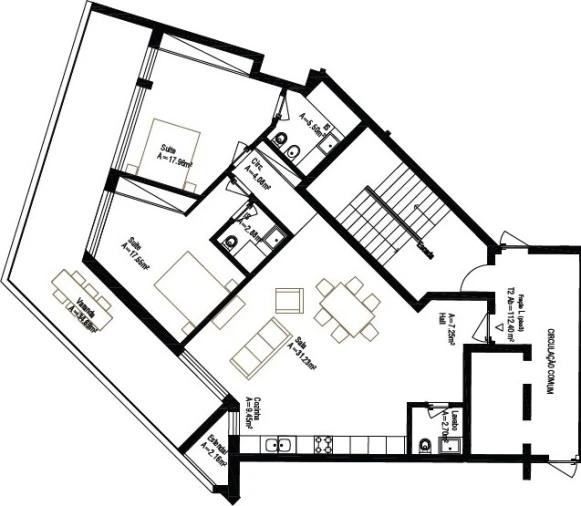 Apartamento T2 para Venda em Carcavelos e Parede Foto 21