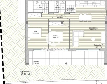 Apartamento T2 para Venda em Tamel (Santa Leocádia) e Vilar do Monte