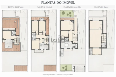 Moradia T4 para Venda em Arcozelo