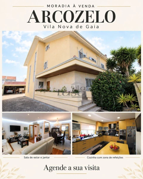 Moradia T4 para Venda em Arcozelo