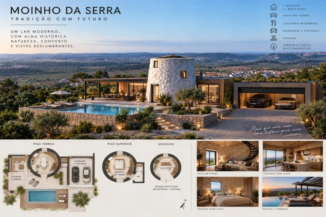 Moradia T1 para Venda em Roliça Foto 22