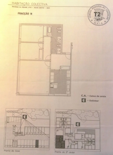 Apartamento T2 para Venda em Aguas Santas