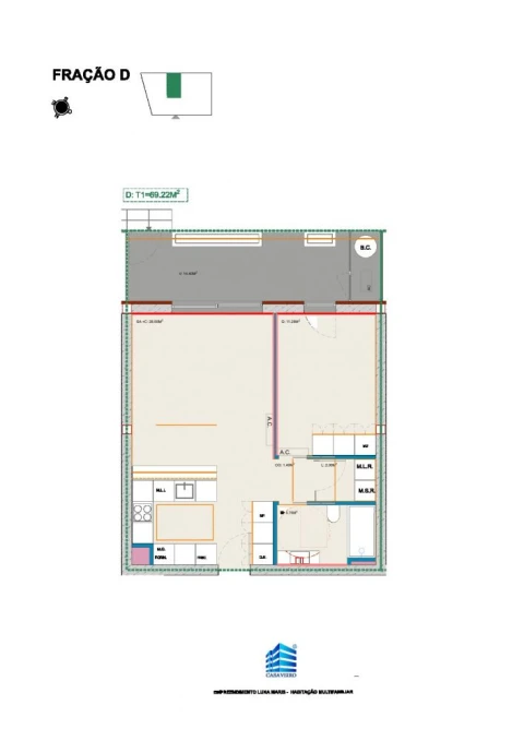 Apartamento T1 para Venda em Gafanha da Nazaré