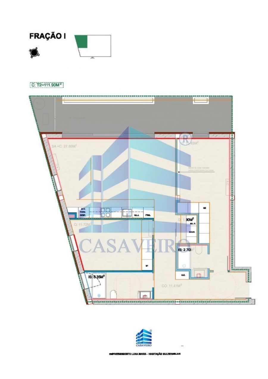 Apartamento T2 para Venda em Gafanha da Nazaré Foto 5