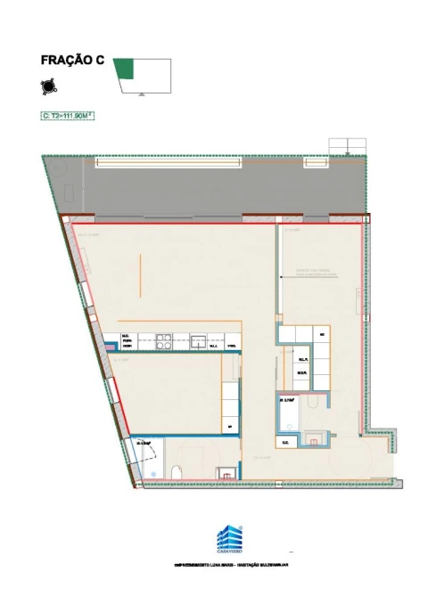 Apartamento T2 para Venda em Gafanha da Nazaré