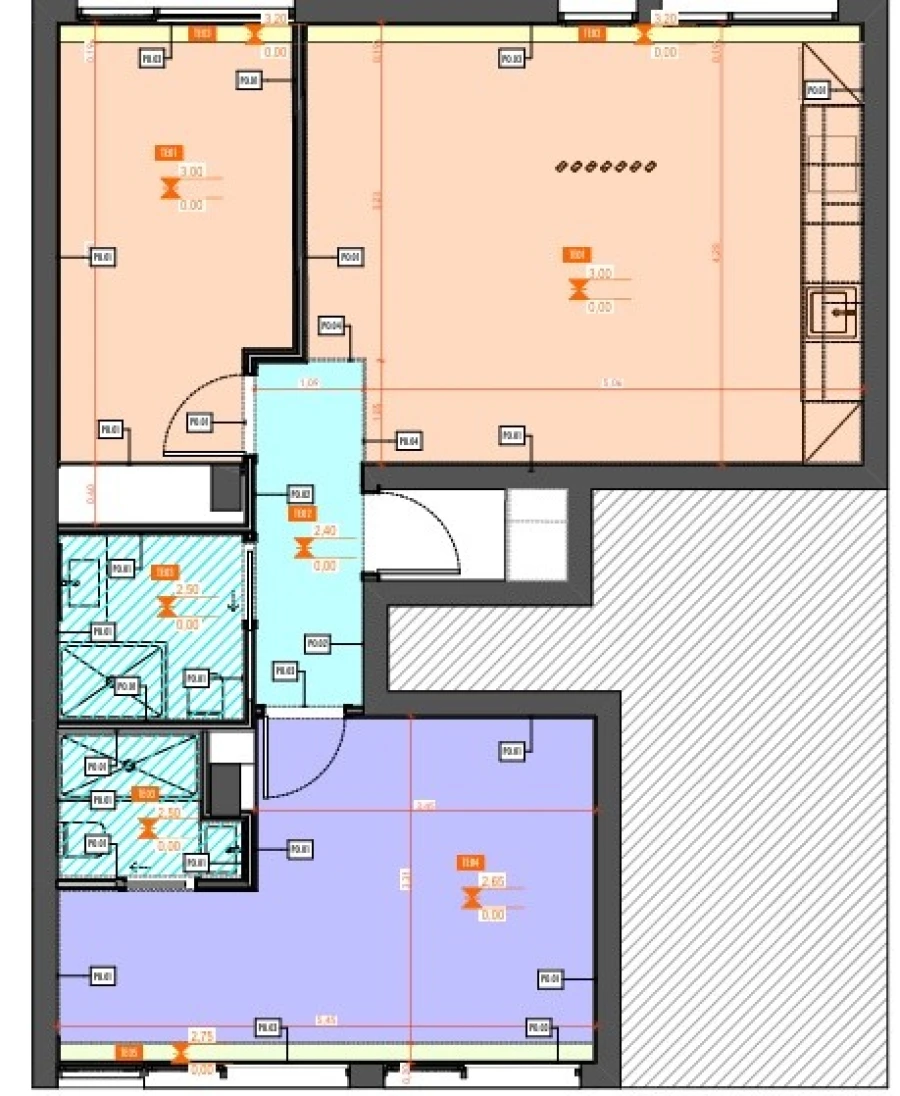 Apartamento T2 para Venda em Amora Planta 1