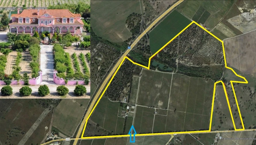 Quinta T10 para Venda em Poceirão e Marateca Planta 1