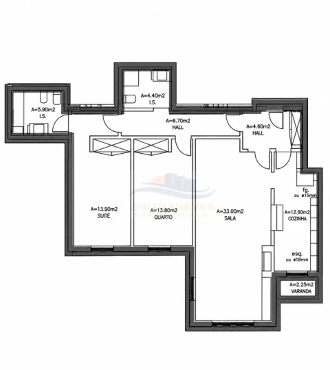 Apartamento T2 para Venda em Milharado