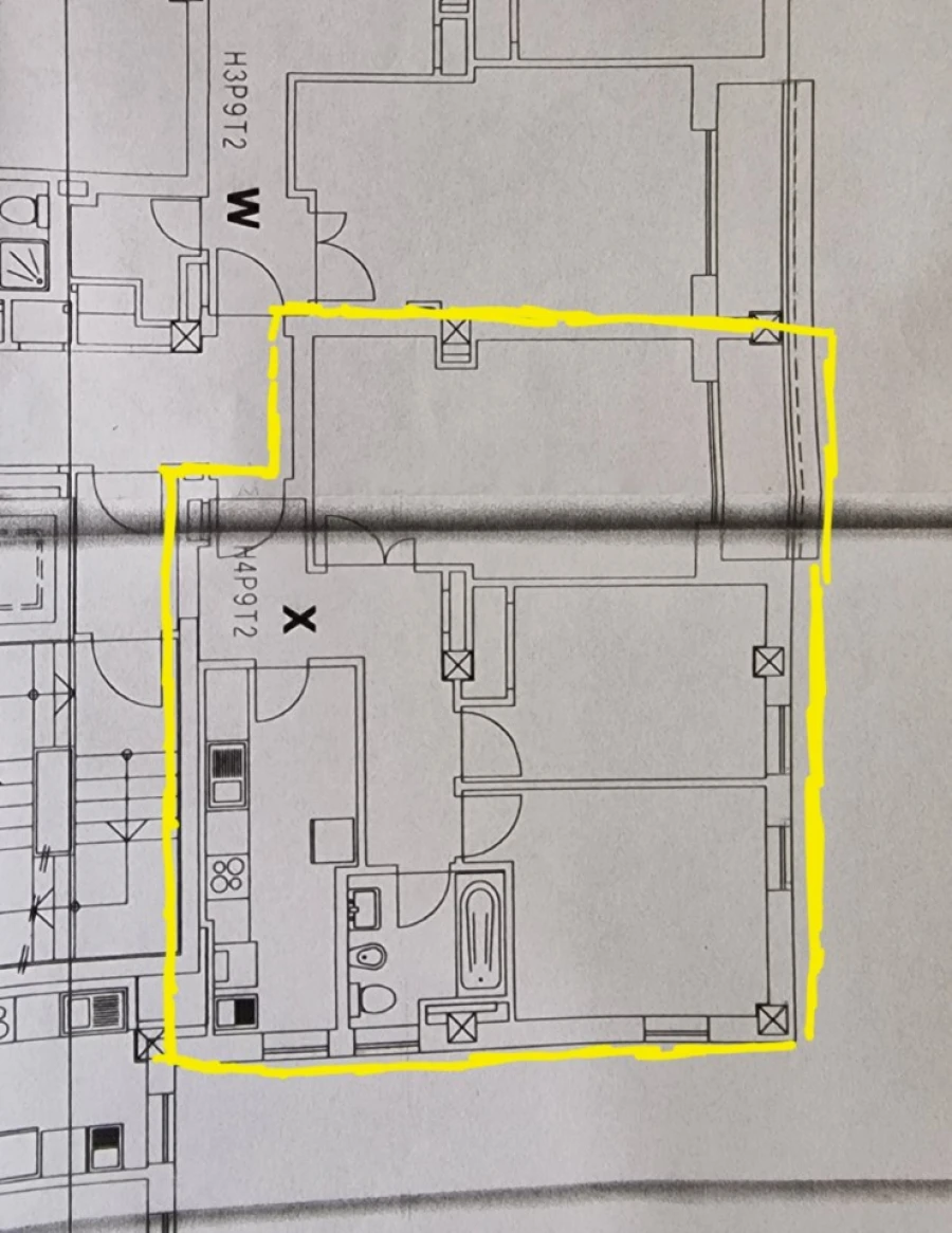 Apartamento T2 para Venda em Cidade da Maia Planta 1