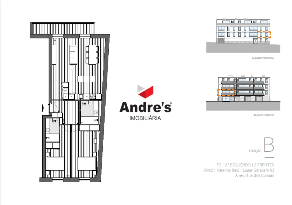Apartamento T2 para Venda em Bonfim Foto 10