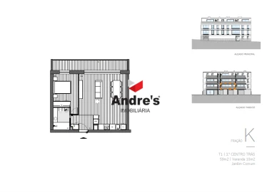 Apartamento T1 para Venda em Bonfim