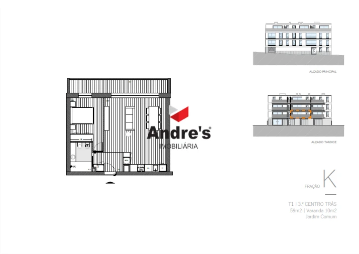 Apartamento T1 para Venda em Bonfim Foto 10