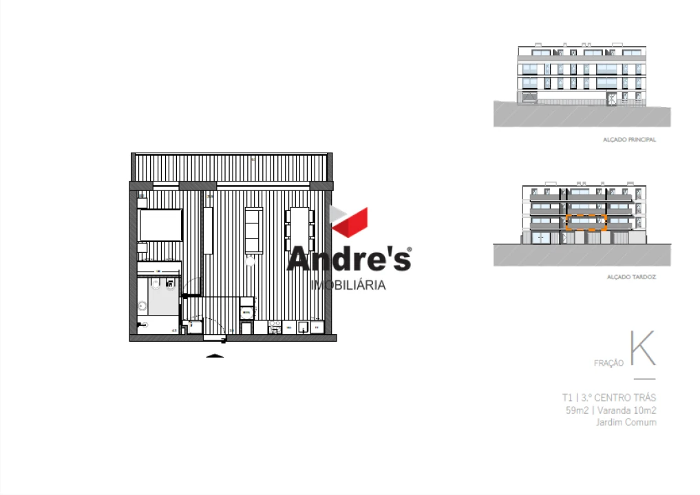Apartamento T1 para Venda em Bonfim Foto 10