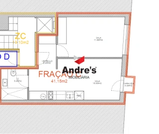 Apartamento T1 para Venda em Paranhos