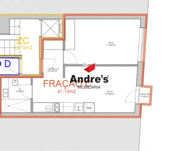 Apartamento T1 para Venda em Paranhos Foto 11