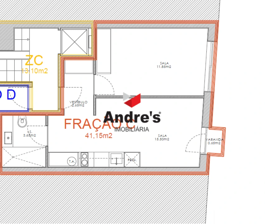 Apartamento T1 para Venda em Paranhos Foto 11