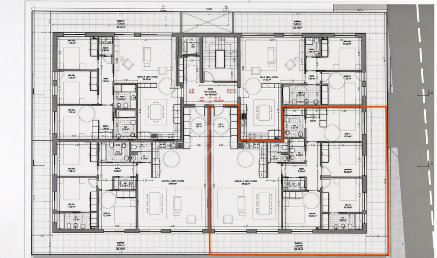 Apartamento T4 para Venda em Viseu Foto 7
