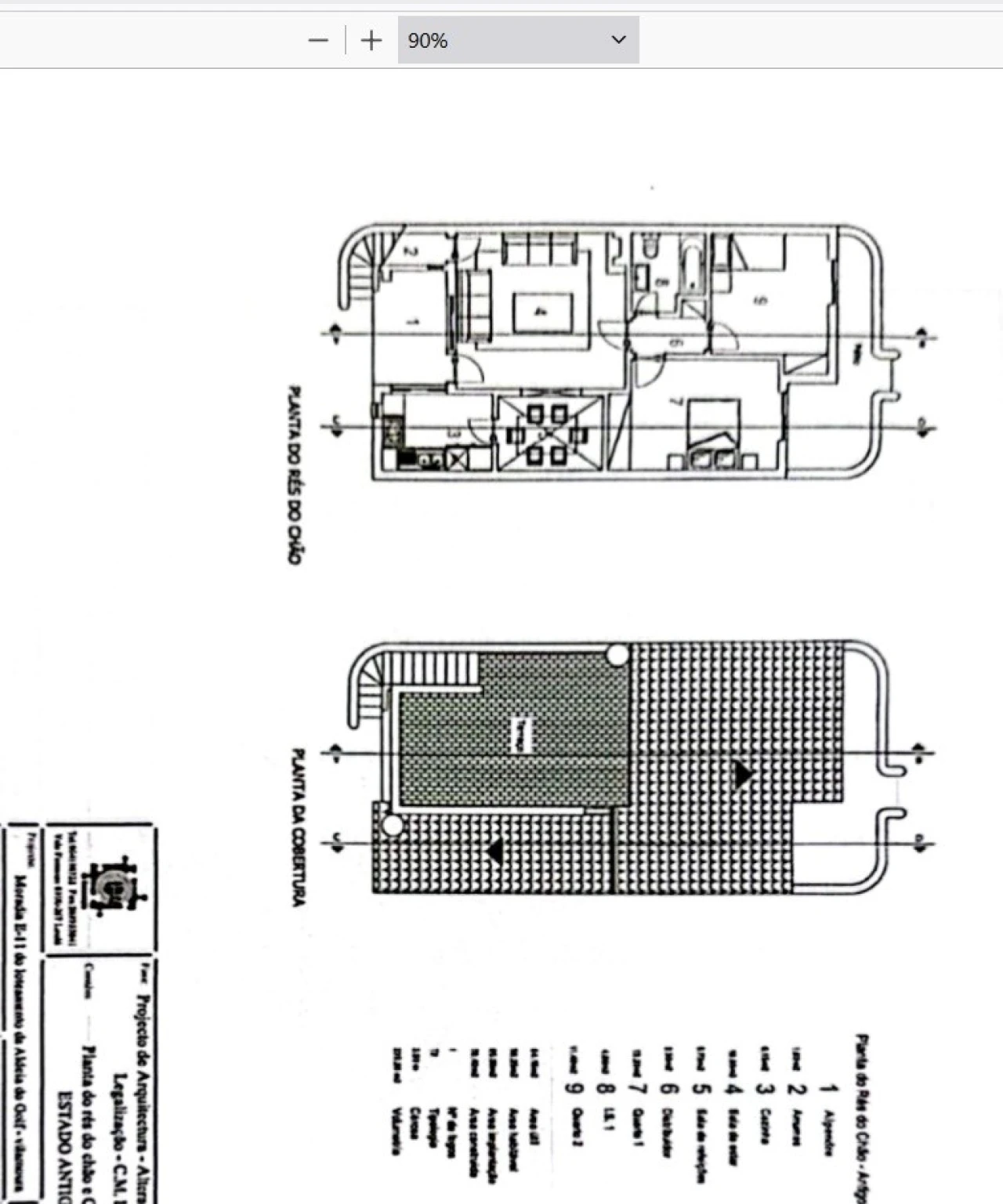 Moradia T3 para Venda em Quarteira Planta 2