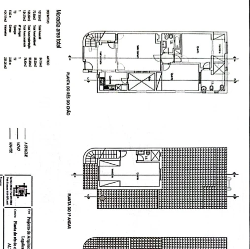 Moradia T3 para Venda em Quarteira Planta 1