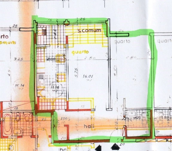 Apartamento T1 para Venda em Algés, Linda-A-Velha e Cruz Quebrada-Dafundo Planta 1
