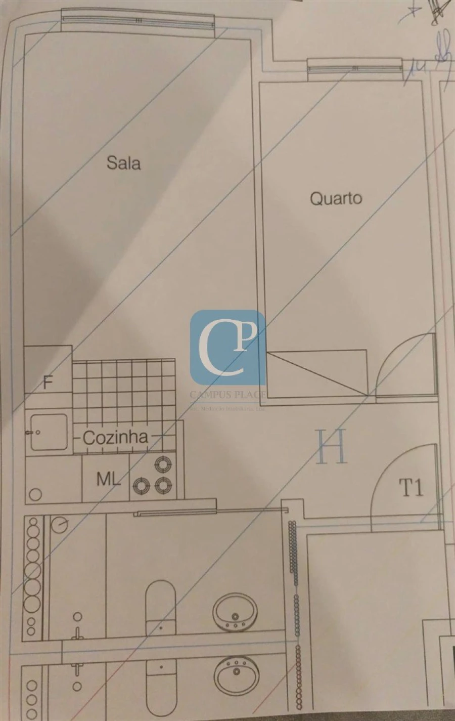 Apartamento T1 para Arrendamento em Rio Tinto Foto 8