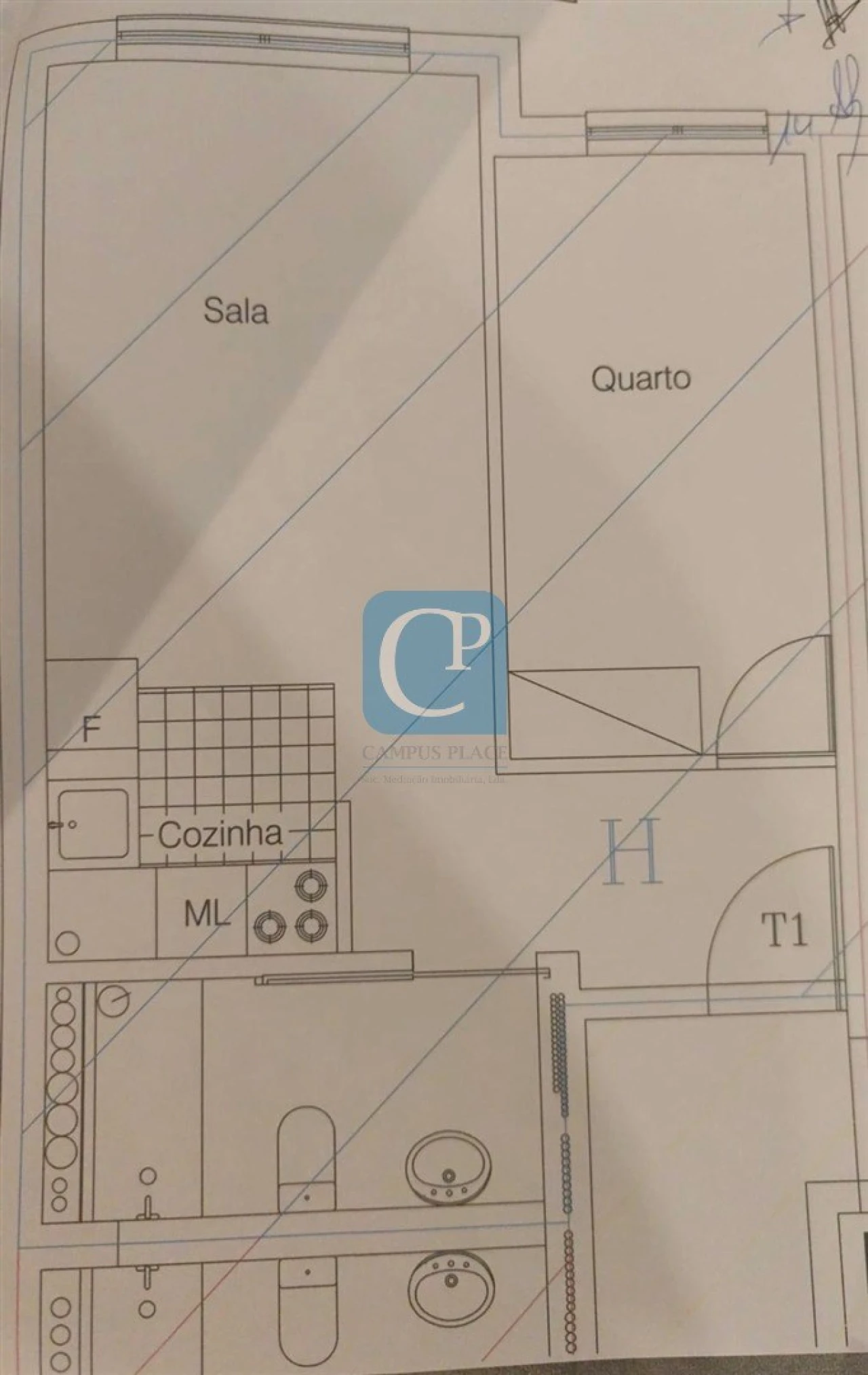 Apartamento T1 para Arrendamento em Rio Tinto Foto 8