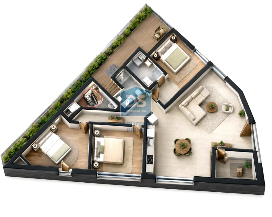 Apartamento T3 para Venda em Quarteira Foto 5