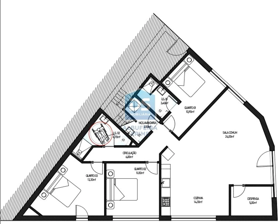 Apartamento T3 para Venda em Quarteira Foto 34