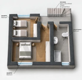 Apartamento T2 para Venda em Porches