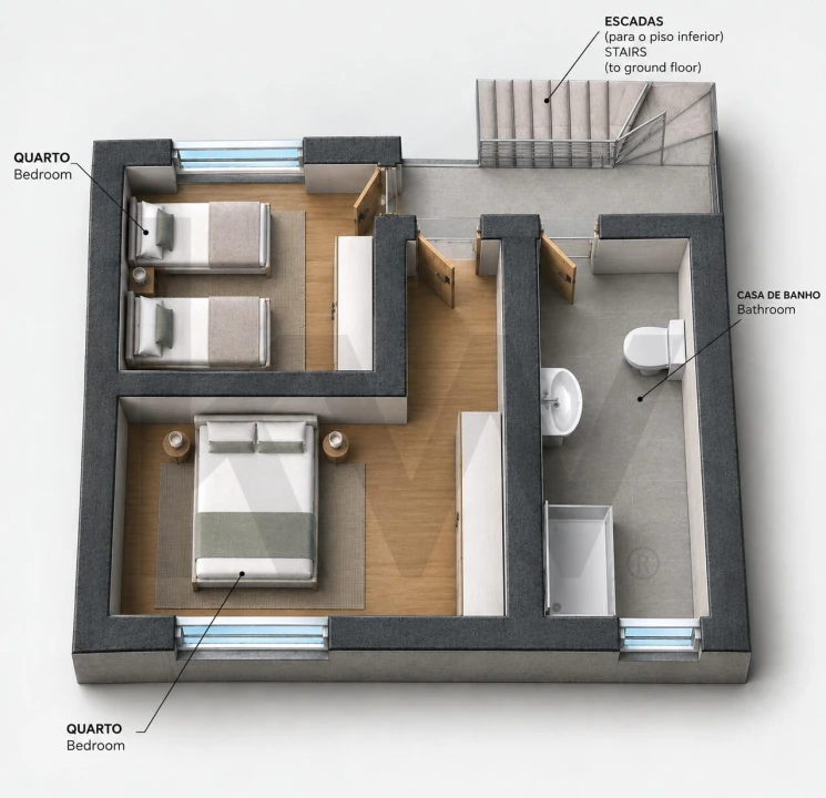 Apartamento T2 para Venda em Porches Foto 35