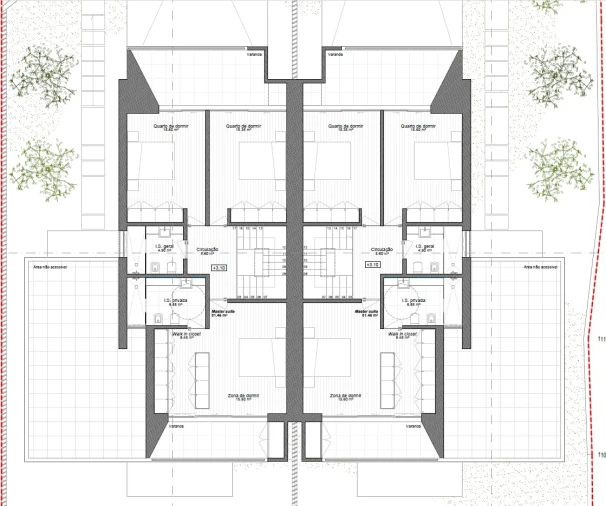 Moradia T3 para Venda em Campo e Tamel (São Pedro Fins) Planta 2