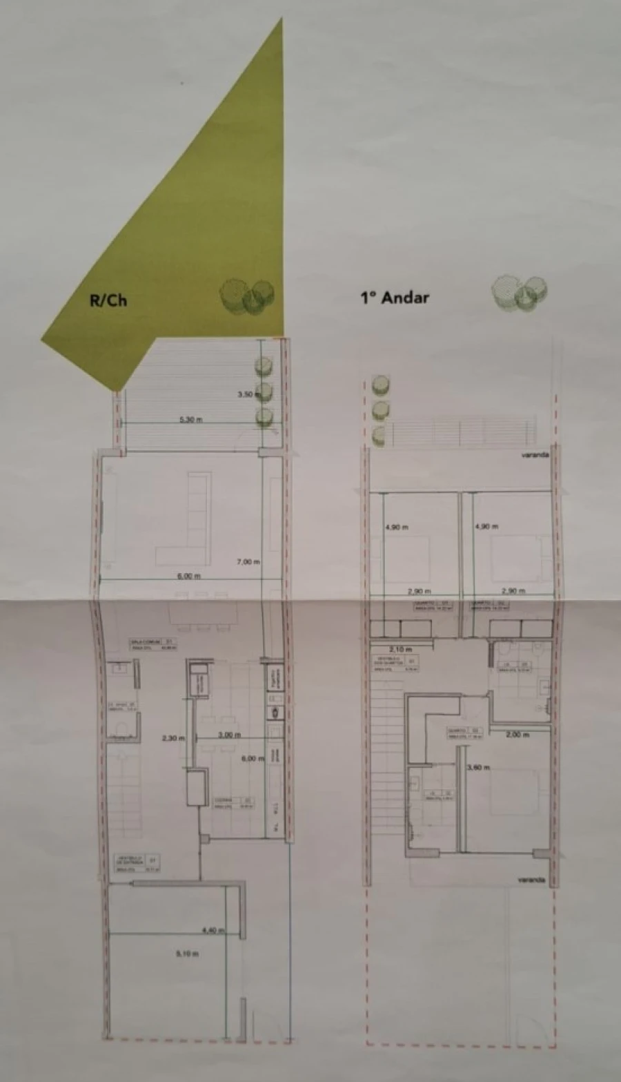 Moradia T3 para Venda em Vila do Conde Planta 1