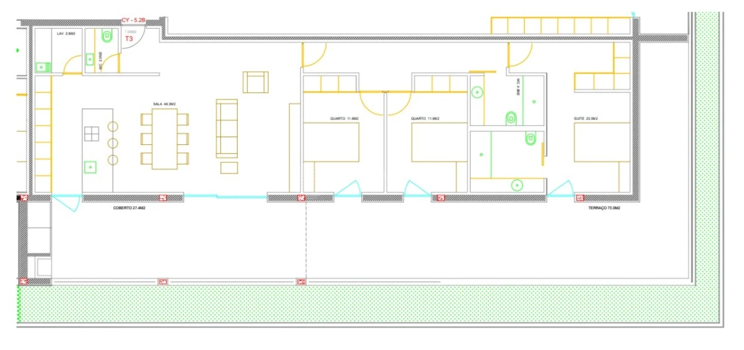 Apartamento T3 para Venda em Ferreiros e Gondizalves Foto 27