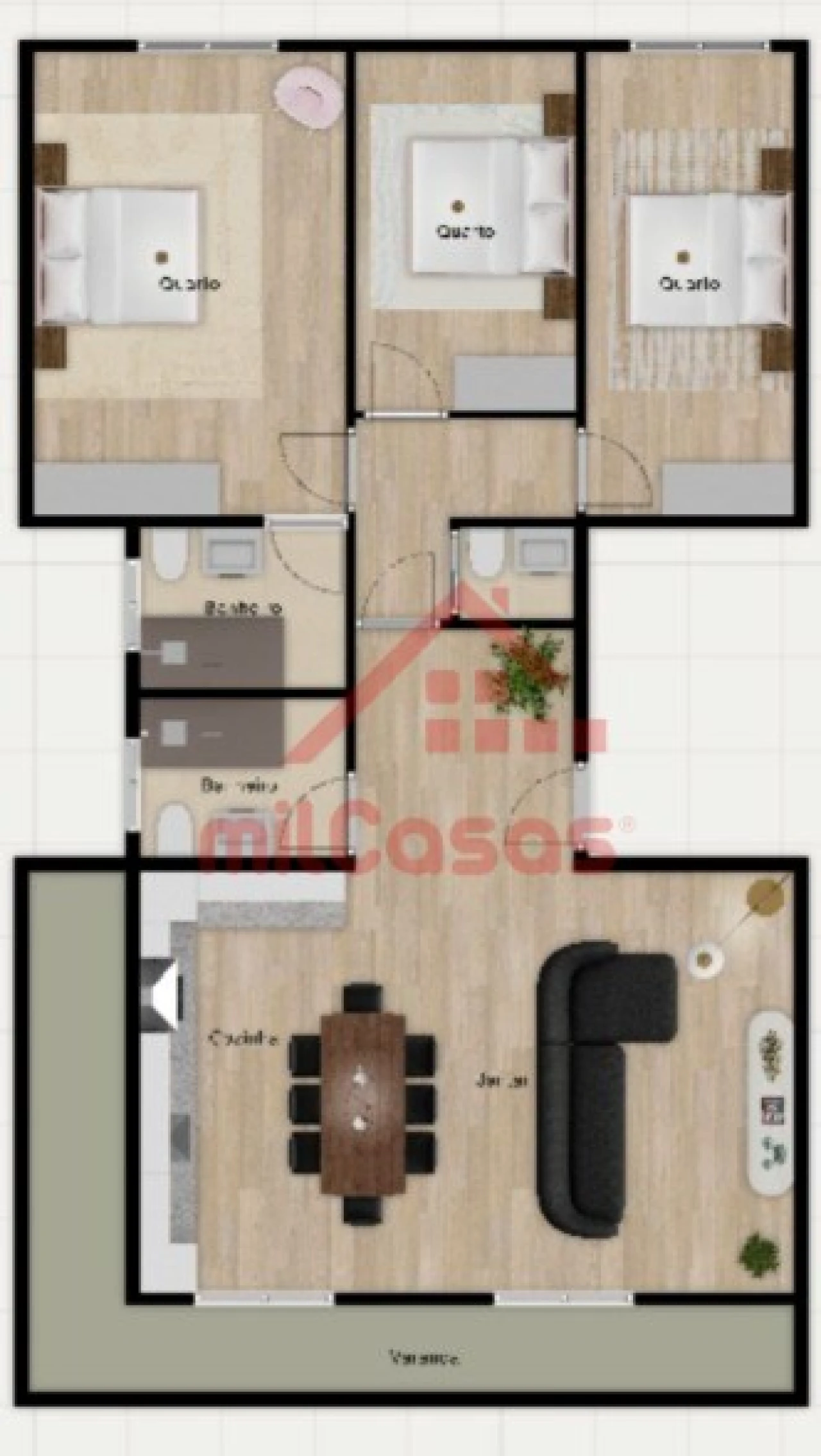 Apartamento T3 para Venda em Benfica Foto 23