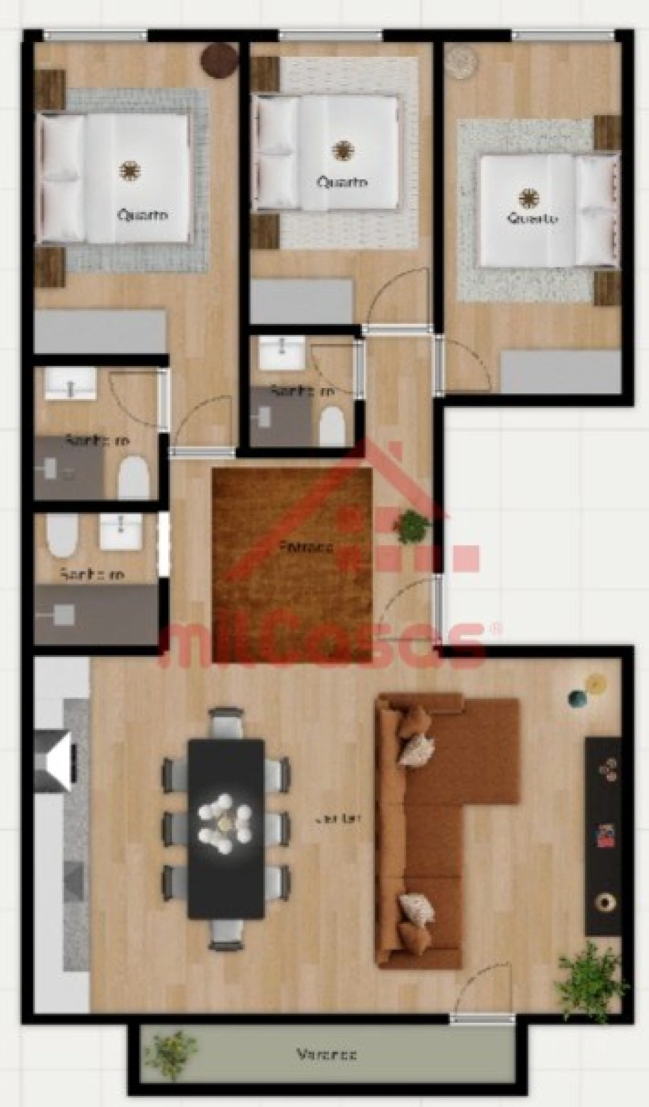 Apartamento T3 para Venda em Benfica Foto 17