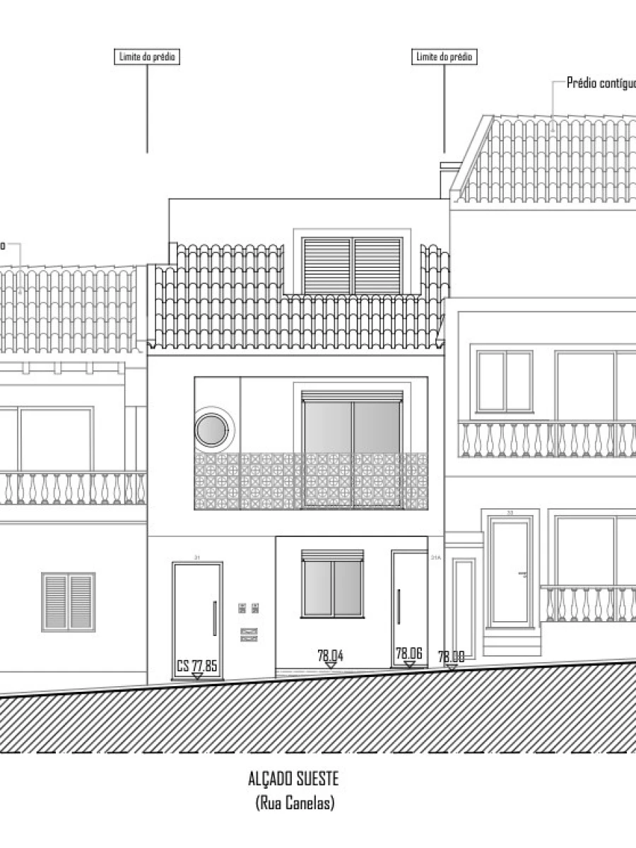 Moradia T1 para Venda em Luz Planta 1