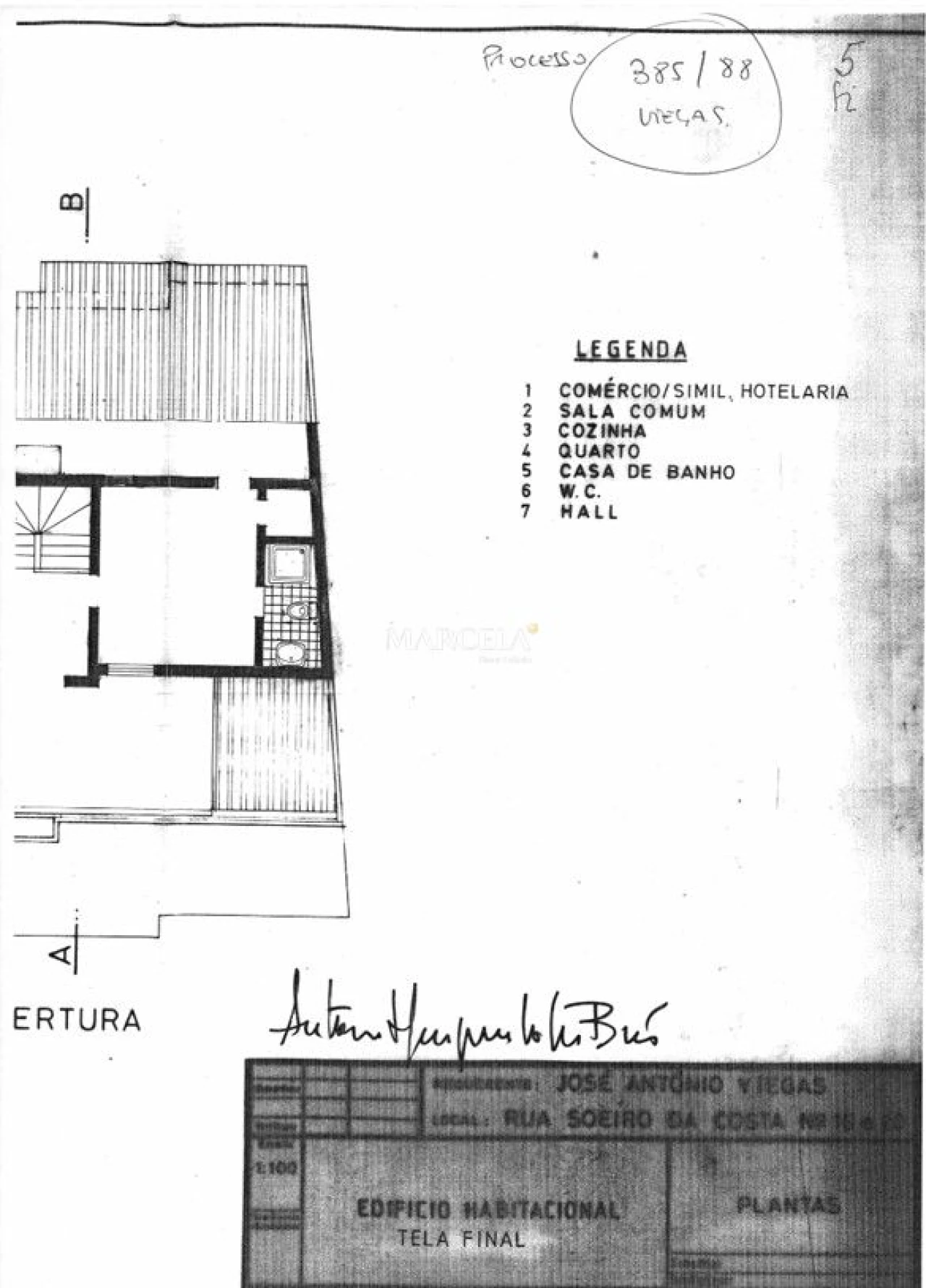 Apartamento T4 para Venda em Lagos (São Sebastião e Santa Maria) Planta 3