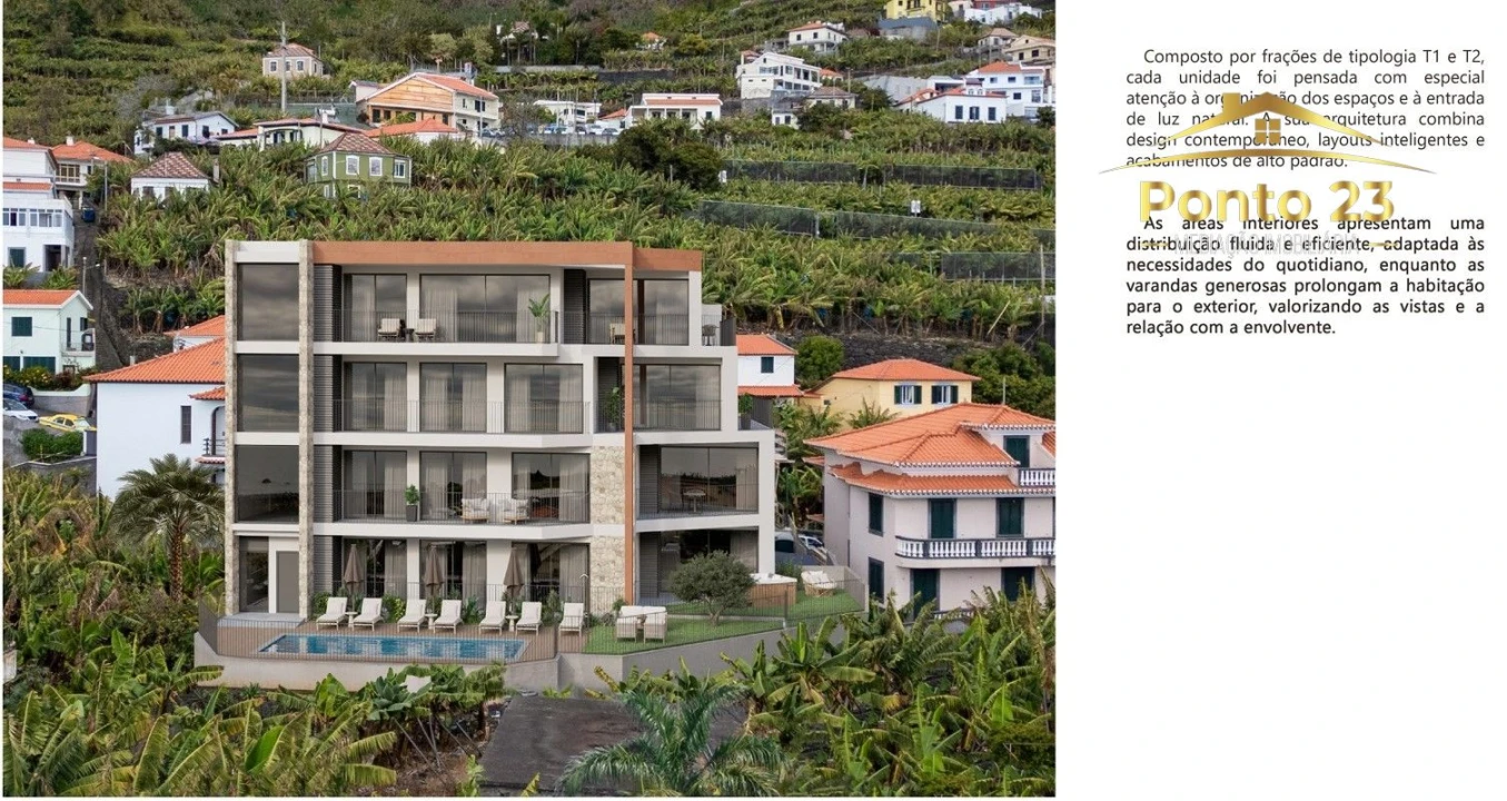 Apartamento T2 para Venda em Ponta do Sol Foto 1