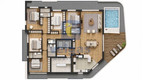 Apartamento T5 para Venda em Caldas da Rainha - Santo Onofre e Serra do Bouro