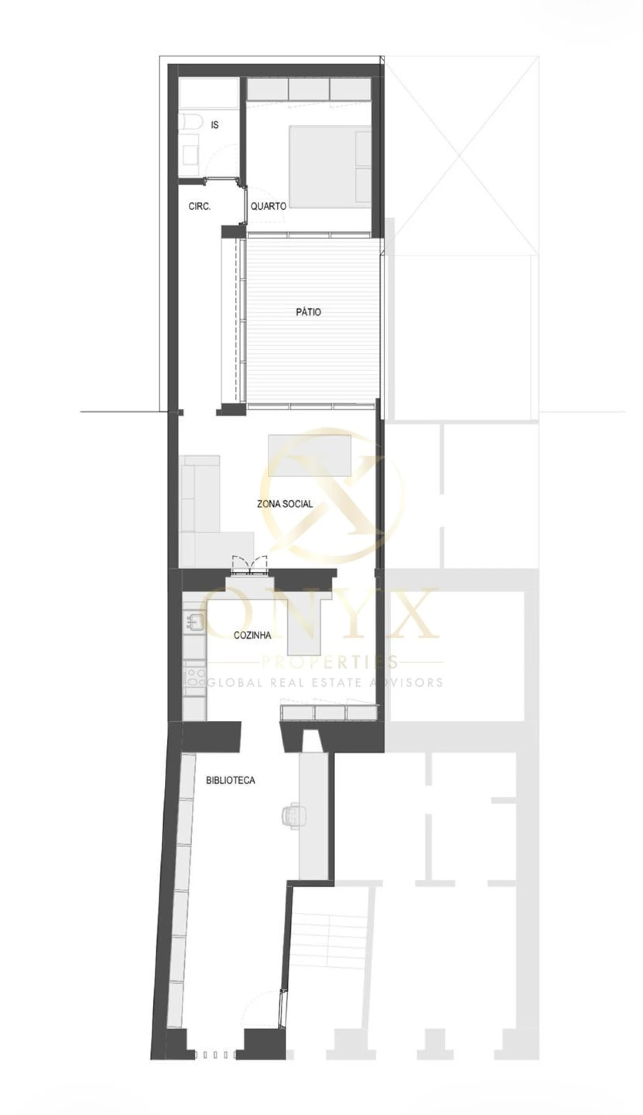 Apartamento T1 para Venda em Estrela Foto 7
