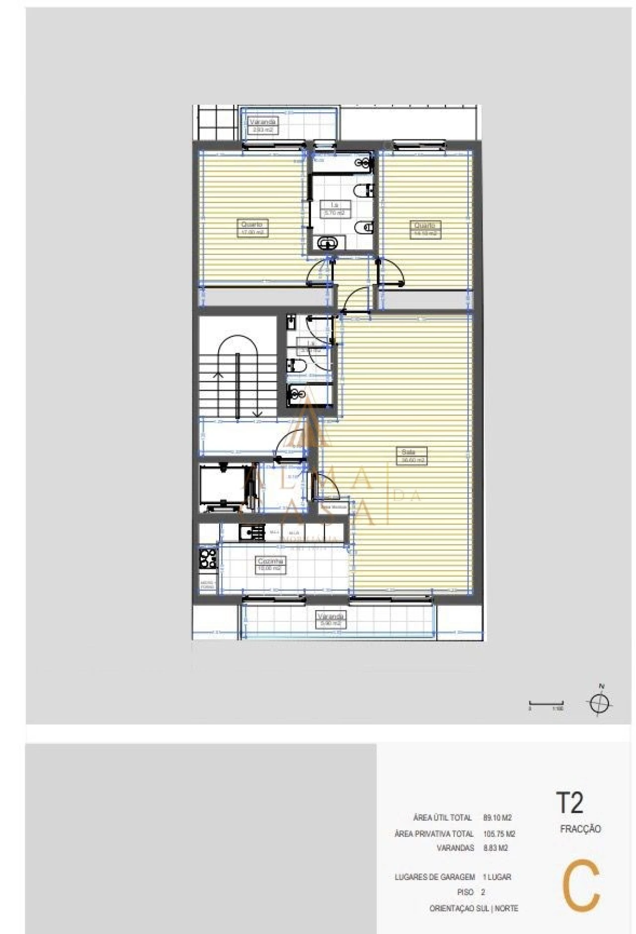 Apartamento T2 para Venda em Ermesinde Foto 13