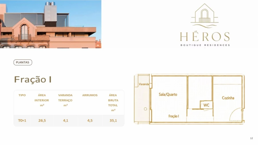 Apartamento para Venda em Matosinhos e Leça da Palmeira Planta 1